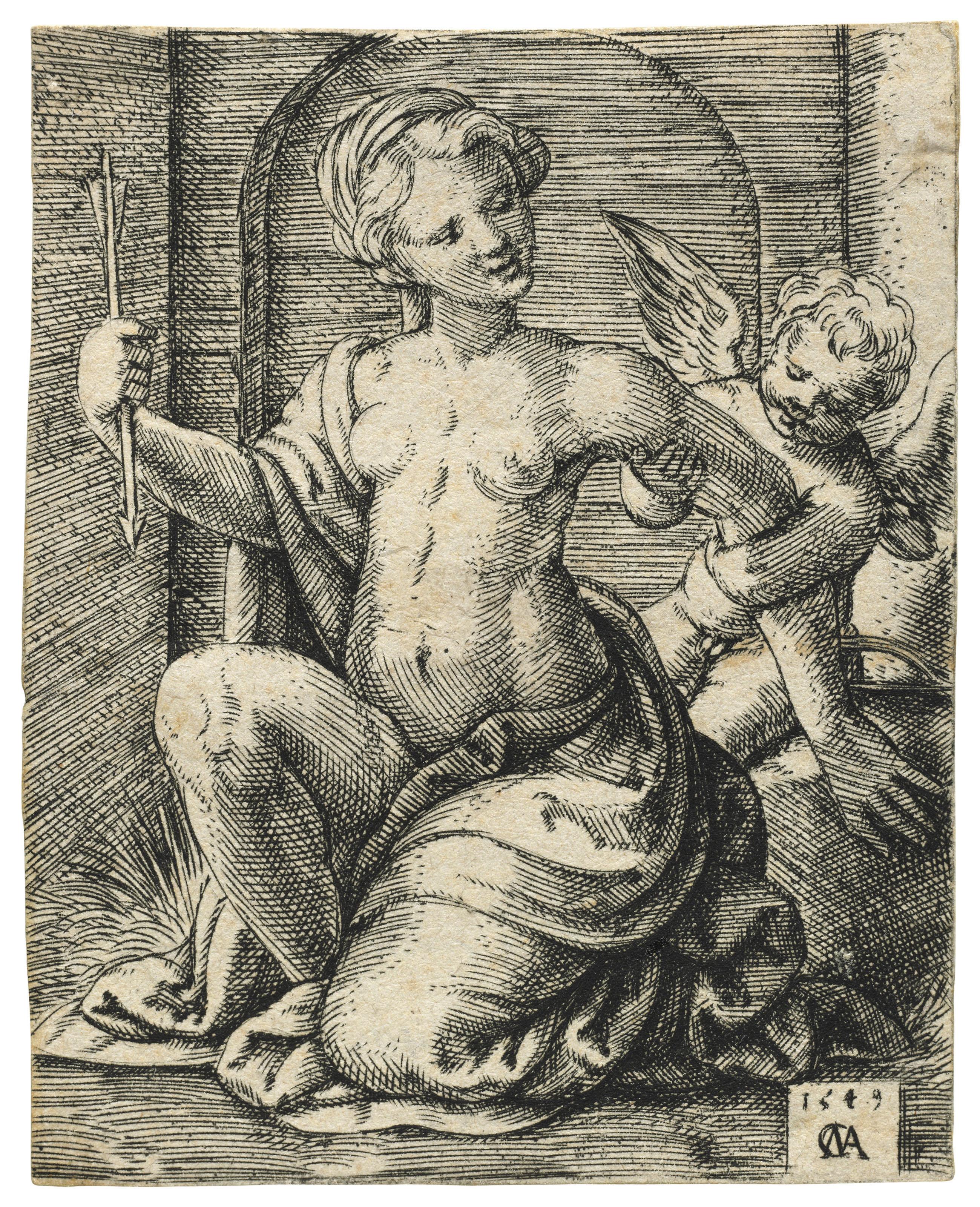 Cornelis Massys - Venus and Cupid