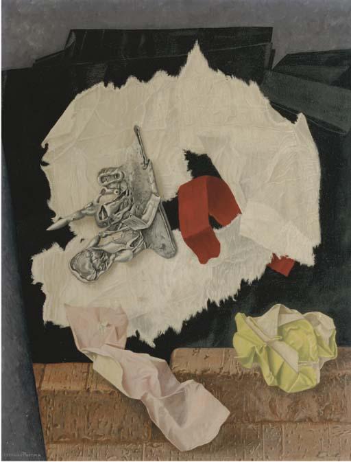 Cornelis Postma - A surrealistic still life