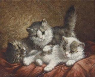 Cornelis Raaphorst - Cute kittens