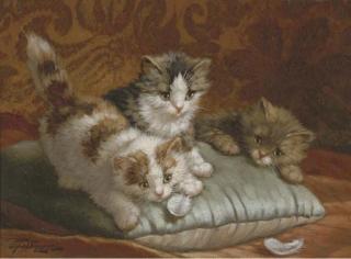 Cornelis Raaphorst - Cute kittens