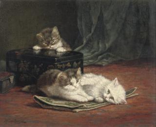 Cornelis Raaphorst - Furry Friends By The Lacquer Box