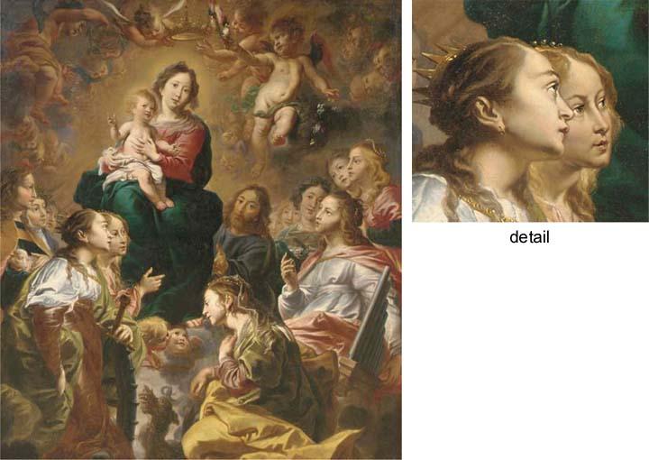 Cornelis Schut - The Coronation of The Virgin