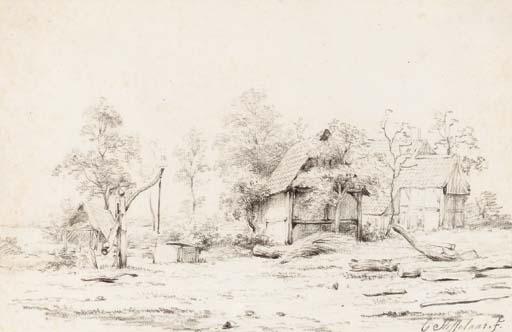 Cornelis Steffelaar - A Cottage In A Landscape