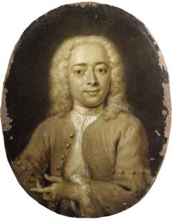Cornelis Troost - Portrait of Philips Zweerts (1704-1774), small half-length