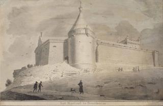 Cornelis Van Noorde - View of the castle of Bentheim