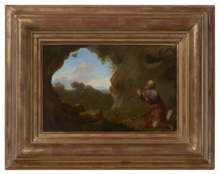 Cornelis Van Poelenburch - Elijah fed by the raven