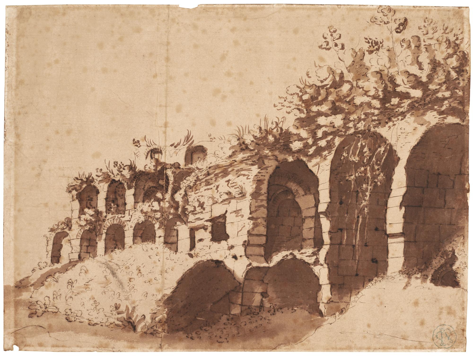 Cornelis Van Poelenburch - Roman Ruins