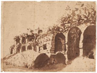 Cornelis Van Poelenburch - Roman Ruins