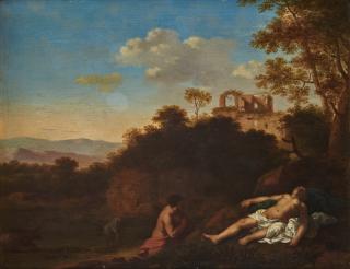 Cornelis van Poelenburgh - Venus and Mars