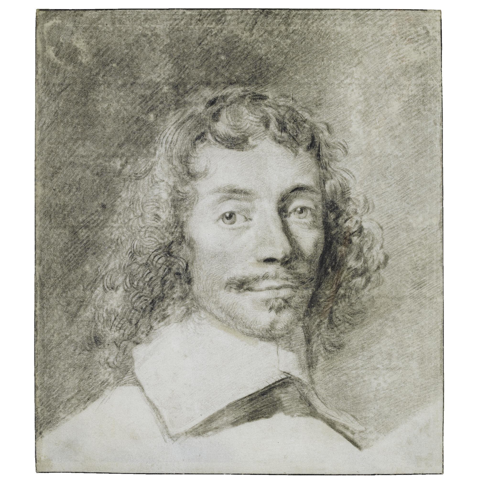 Cornelis Visscher - Portrait Of A Young Gentleman, Head And Shoulders