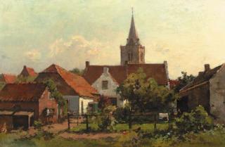 Cornelis Vreedenburgh - Houses in Laren