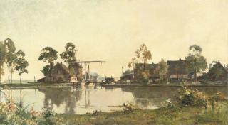 Cornelis Vreedenburgh - The drawbridge