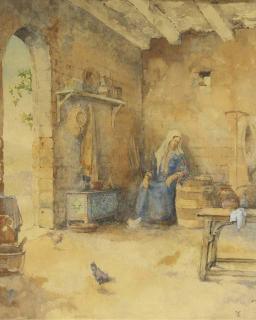 Cornelis Vreedenburgh - The humble interior