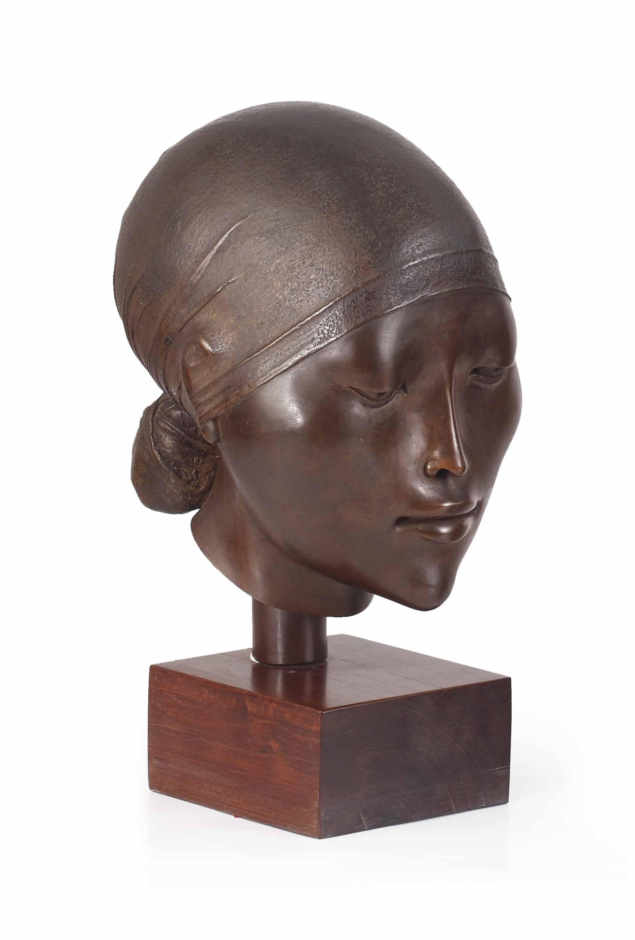 Cornelis Zitman - Portrait of a woman