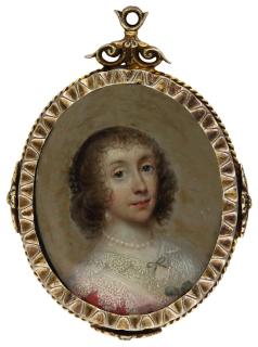 Cornelius Johnson - Portrait Of A Lady, Traditionally Identified As Henrietta Maria, Queen Of England, Circa 1635