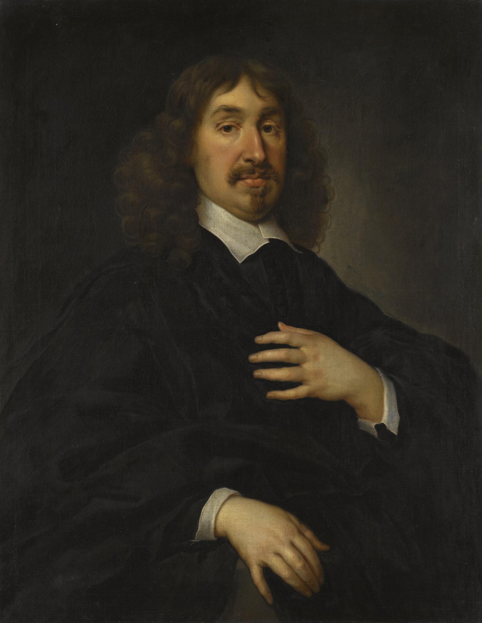 Cornelius Johnson - Portrait Of John Hamilton, 1St Lord Bargany (D. 1658)