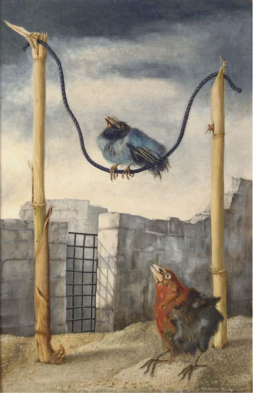 Cornelius Postma - Deux Moineaux