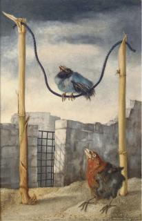 Cornelius Postma - Deux Moineaux