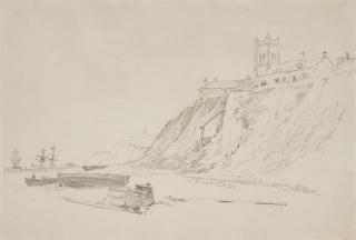 Cornelius Varley - All Saints Church, Dunwich, Suffolk