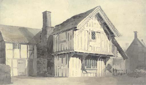 Cornelius Varley - An Ale House, Formerly A Chapel