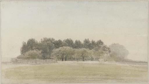 Cornelius Varley - Henham Park, Suffolk