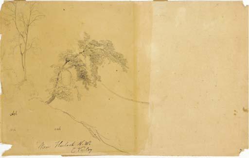 Cornelius Varley - Near Harlech, North Wales