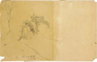 Cornelius Varley - Near Harlech, North Wales