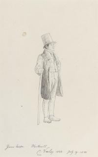 Cornelius Varley - The gamekeeper, Hartwell