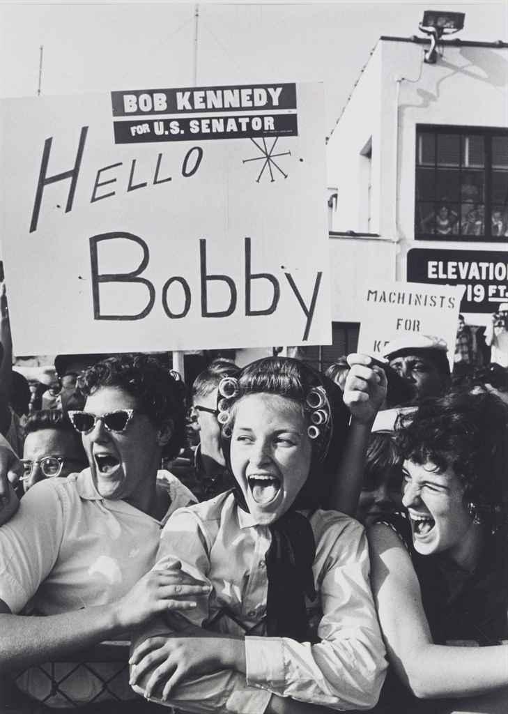 Cornell Capa - Bob Kennedy for U.S. Senator, 1964