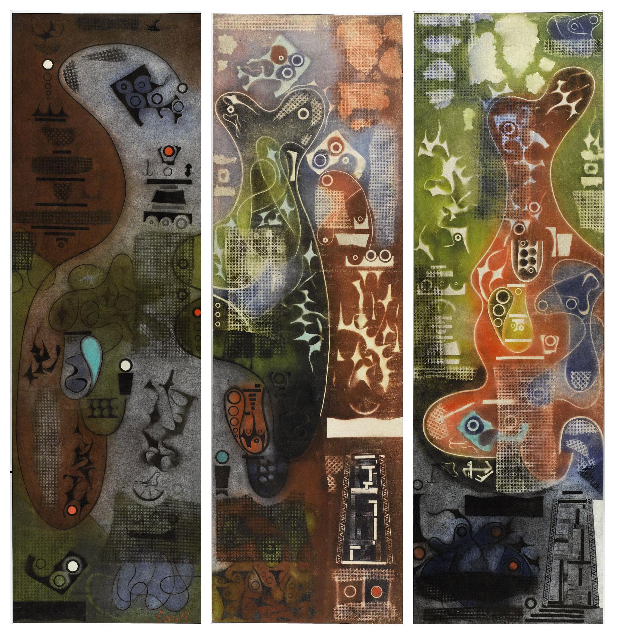 Corrado Cagli - Pannelli Schettini