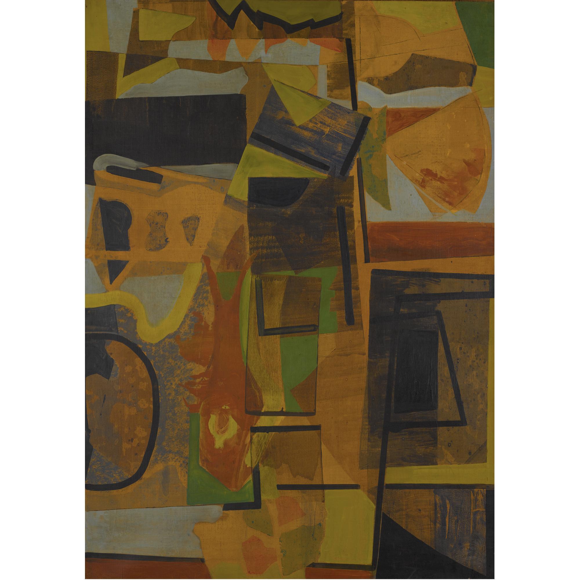 Corrado Cagli - Untitled (Abstract Still Life)