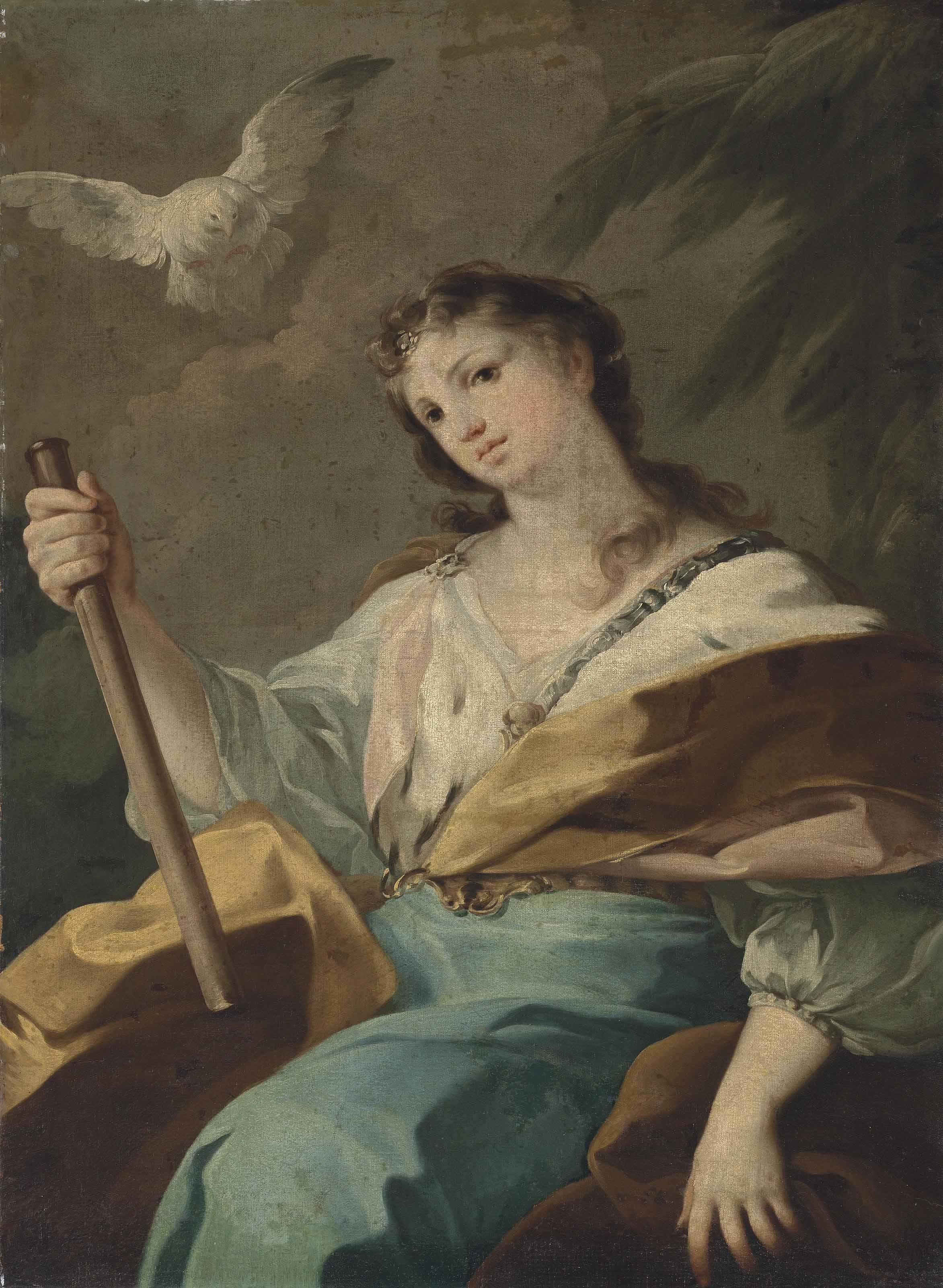 Corrado Giaquinto - Allegory of Peace and Fortitude