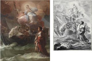 Corrado Giaquinto - Saint Nicholas of Bari miraculously saving the victims of a shipwreck