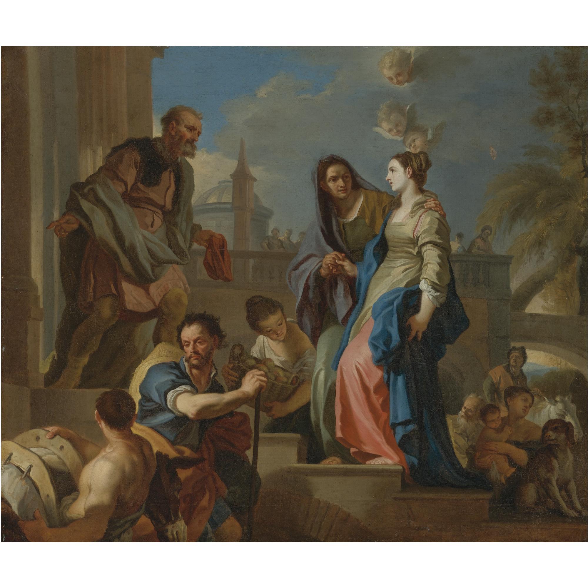 Corrado Giaquinto - The Visitation