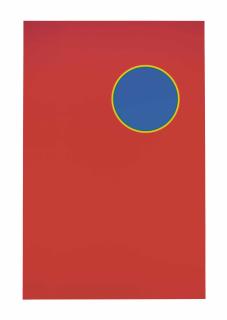 Cory Arcangel - Photoshop CS: 110 by 72 inches, 300 DPI, RGB, square pixels, default gradient \