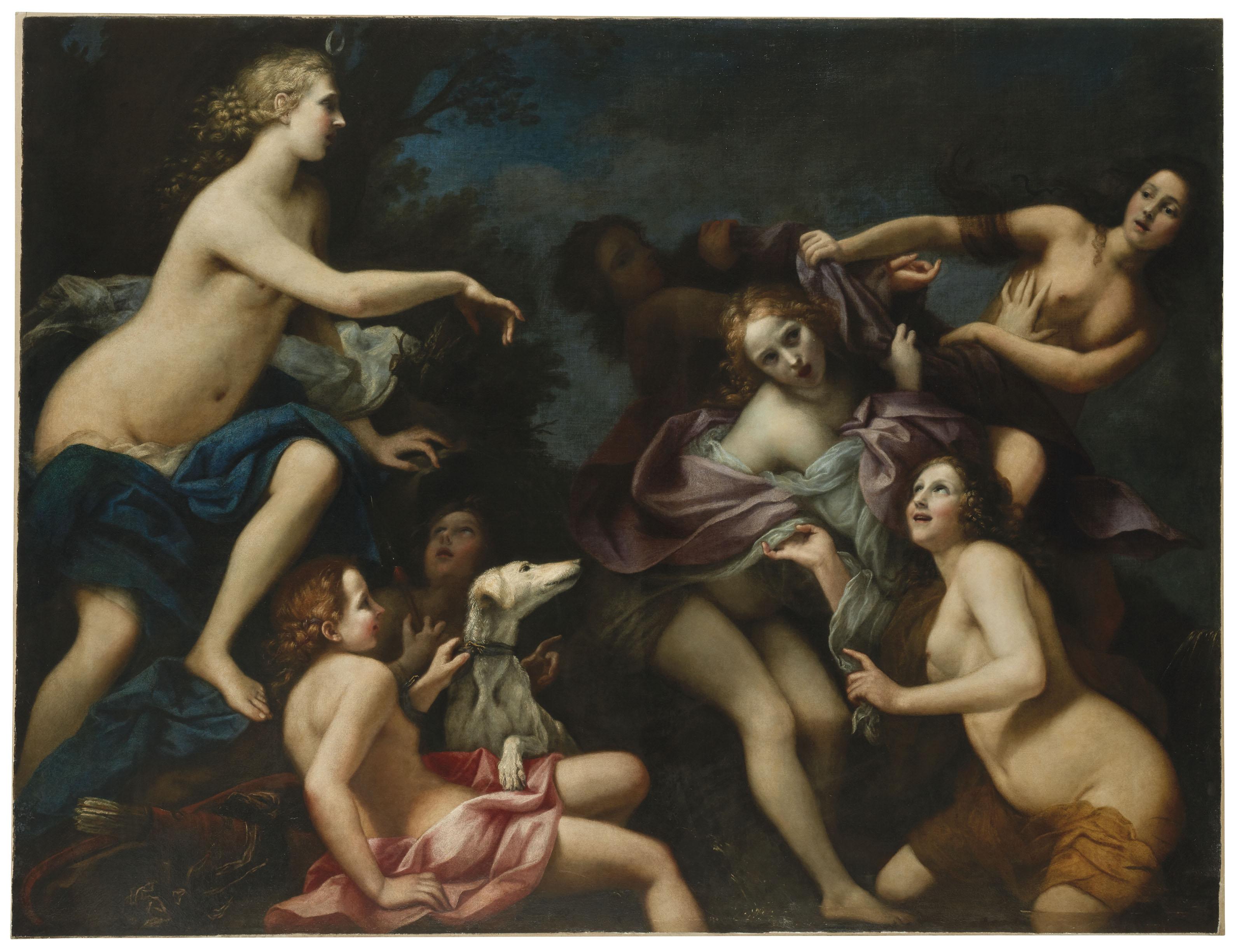 Cosimo Ulivelli - Diane découvrant la grossesse de Callisto