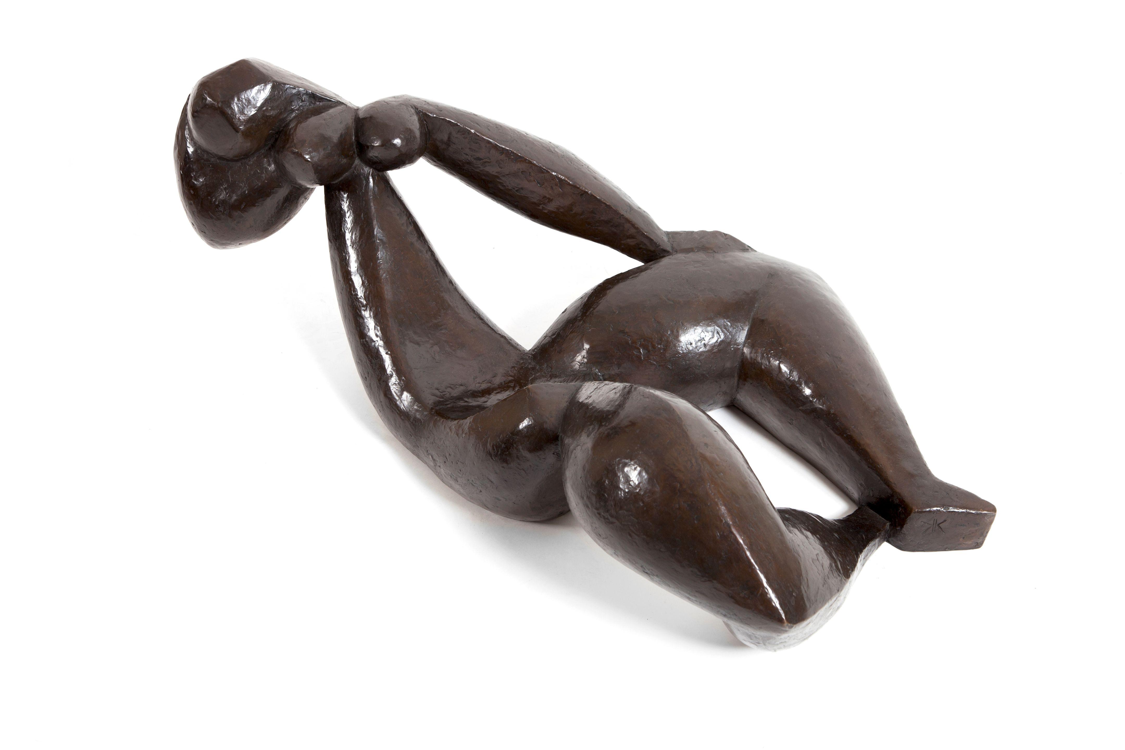 Costas Coulentianos - Femme allongée, 1950