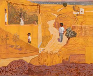 Costas Papanikolaou - Chios, 2000/ La visite du Dimanche