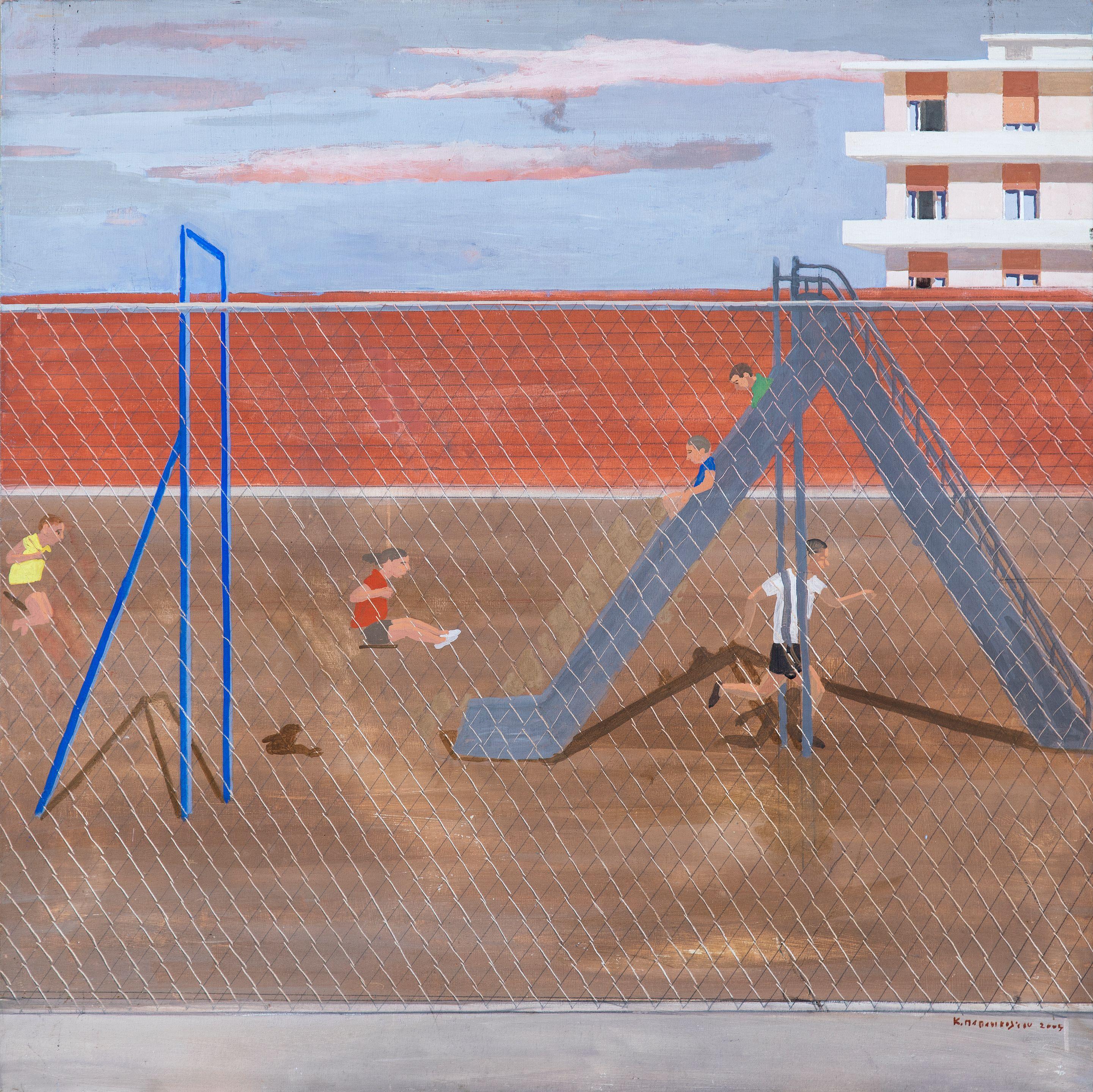 Costas Papanikolaou - Jouer dans la ville