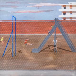 Costas Papanikolaou - Jouer dans la ville