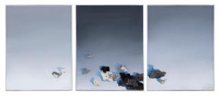 Costas Tsoclis - Espace / Triptych 71 x 56 x 4.5cm (27 15/16 x 22 1/16 x 1 3/4in). (chacun)