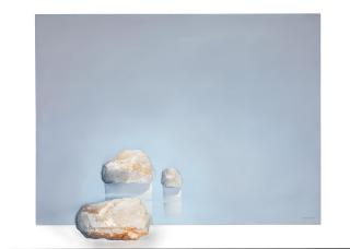 Costas Tsoclis - Paysage marin avec des rochers