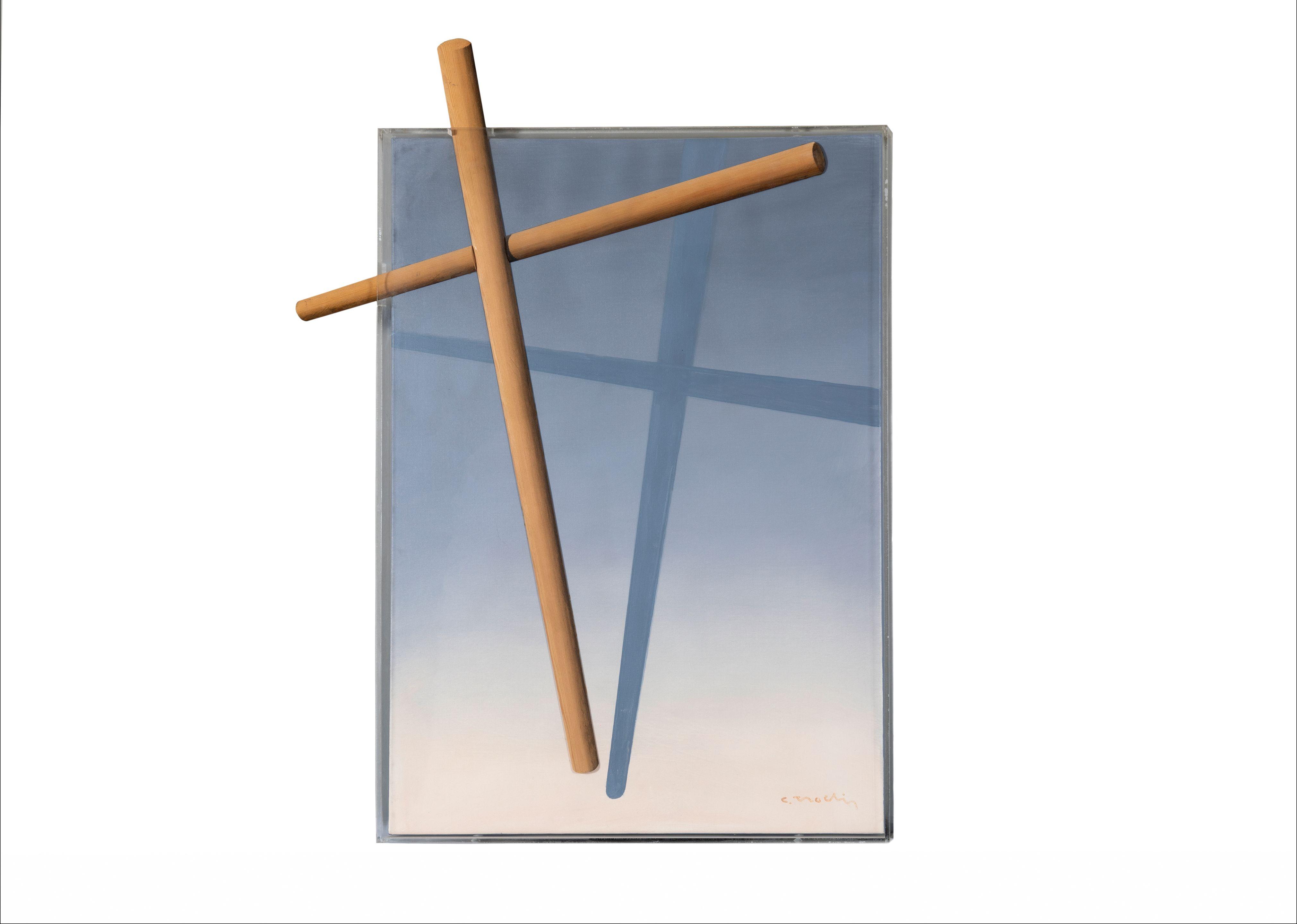 Costas Tsoclis - Sans titre; une paire 81 x 60.5 x 4.5cm (31 7/8 x 23 13/16 x 1 3/4in) et