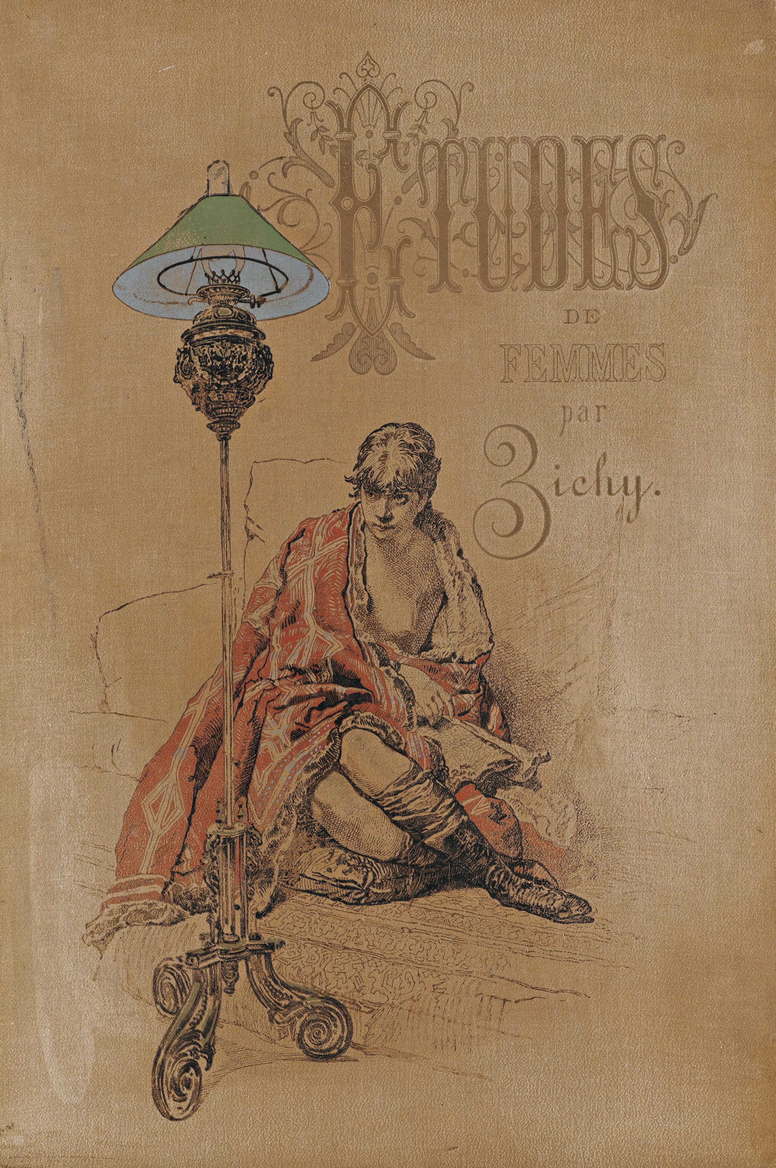 Count Mihaly Von Zichy - Eleven Lithographic Prints Of Nudes