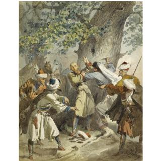 Count Mihaly Von Zichy - Hungarian The Hold Up!