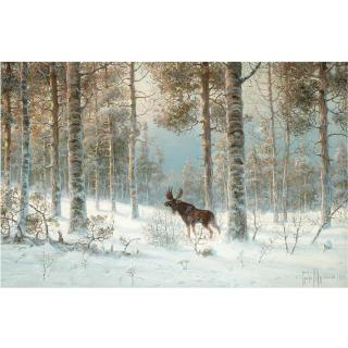 Count Vladimir Leonidovich Muraviov - Elk In The Snow
