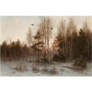 Count Vladimir Leonidovich Muraviov - Forest At Twilight