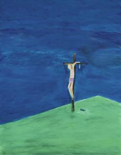 Craigie Aitchison, R.A. - Crucifixion June