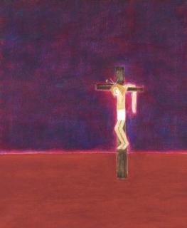 Craigie Aitchison, R.A. - Crucifixion