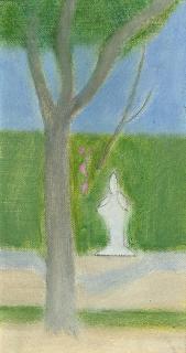 Craigie Aitchison, R.A. - Jardín el Retiro, Madrid